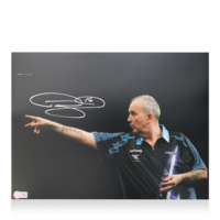 Icons Phil Taylor gesigneerde foto