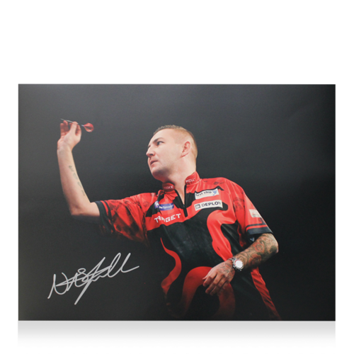 Icons Nathan Aspinall gesigneerde foto
