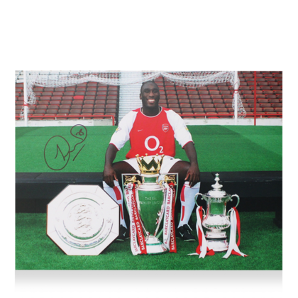 Sol Campbell gesigneerde Arsenal foto