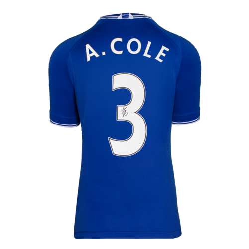 Icons Ashley Cole gesigneerd Chelsea shirt 2000