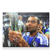 Icons Ashley Cole gesigneerde Chelsea foto