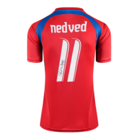 Icons Pavel Nedved gesigneerd Tsjechië shirt 2006-08
