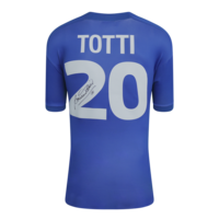 Icons Francesco Totti gesigneerd Italië shirt 1998-99