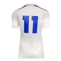 Icons Faustino Asprilla gesigneerd Parma shirt 1992-93