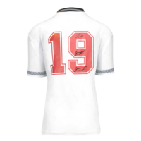 Icons Paul Gascoigne gesigneerd Engeland shirt 1990