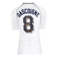 Icons Paul Gascoigne gesigneerd Tottenham Hotspur shirt 1991