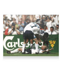 Icons Paul Gascoigne gesigneerde Engeland foto