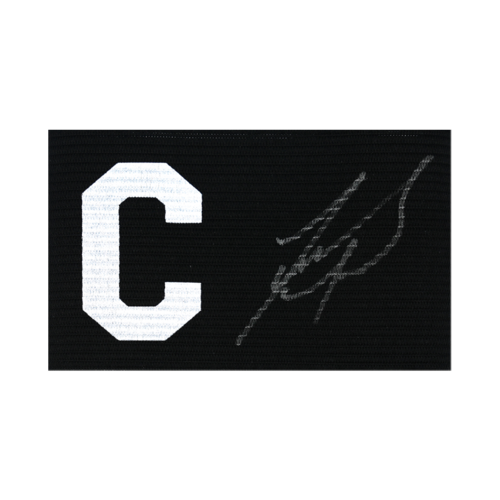 Icons Javier Zanetti gesigneerde aanvoerdersband