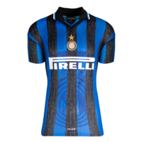 Icons Javier Zanetti gesigneerd Internazionale shirt 1998