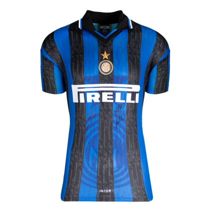 Javier Zanetti gesigneerd Internazionale shirt 1998