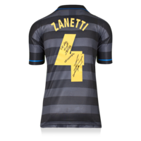 Icons Javier Zanetti gesigneerd Internazionale shirt 1998