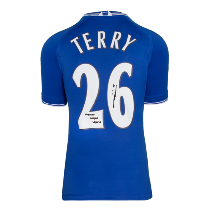 John Terry gesigneerd Chelsea shirt 2000