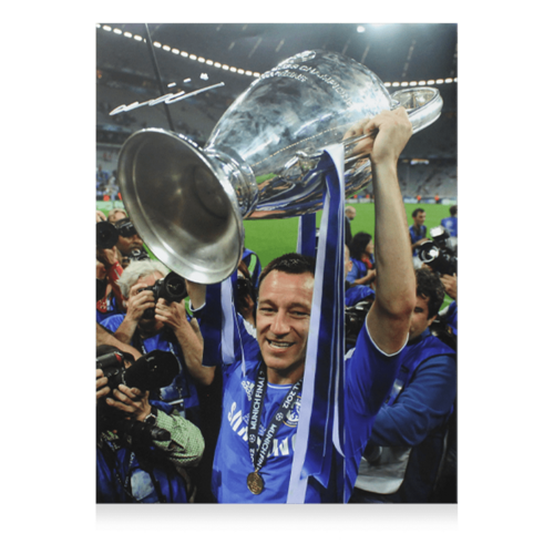 Icons John Terry gesigneerde Chelsea foto