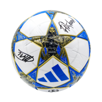 Icons Van Basten en Rijkaard gesigneerde voetbal