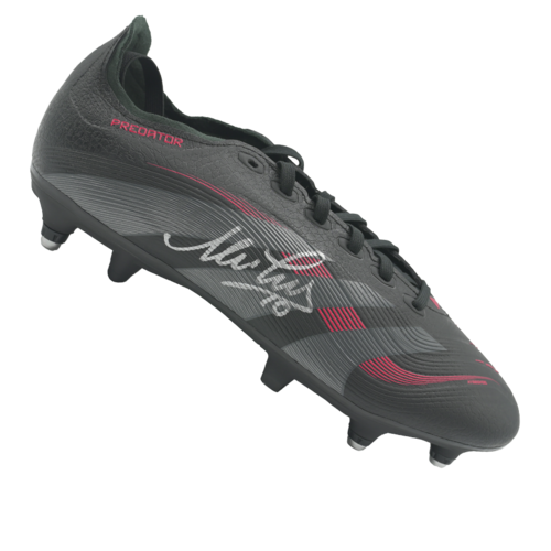 Icons Alessandro Del Piero gesigneerde voetbalschoen