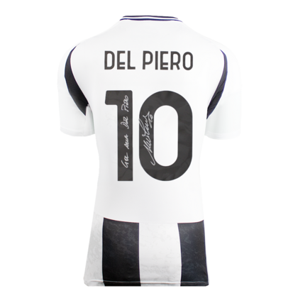 Alessandro Del Piero gesigneerd Juventus shirt 2024-25