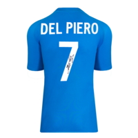 Icons Alessandro Del Piero gesigneerd Italië shirt 2002