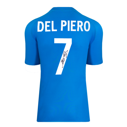 Alessandro Del Piero gesigneerd Italië shirt 2002