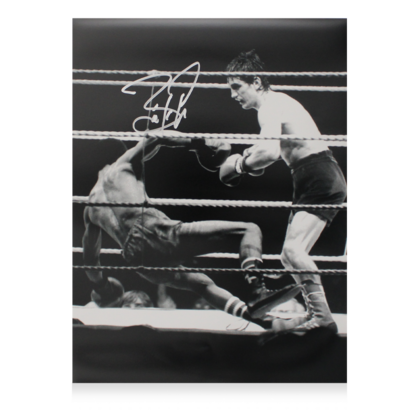 Barry McGuigan gesigneerde foto