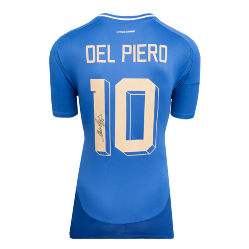 Icons Alessandro Del Piero gesigneerd Italië shirt 2024-25