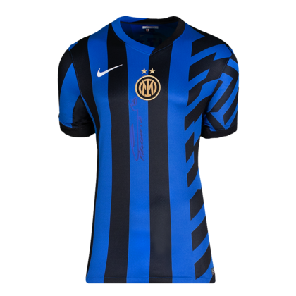 Lautaro Martinez gesigneerd Internazionale shirt 2024-25