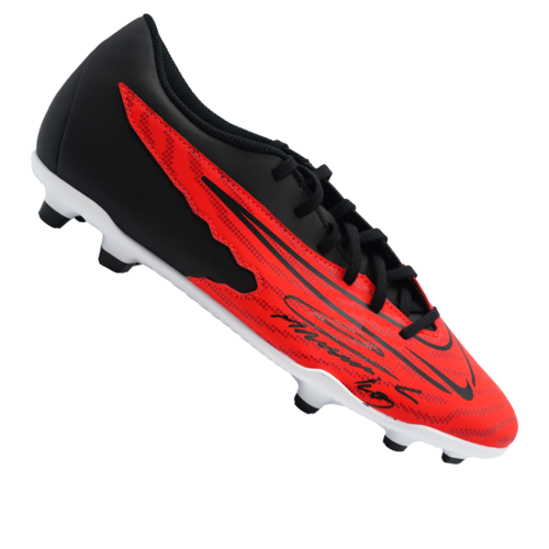 Icons Lautaro Martinez gesigneerde voetbalschoen