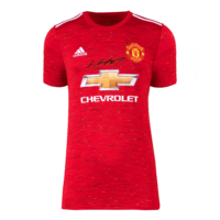 Icons Wayne Rooney gesigneerd Manchester United shirt 2020-21