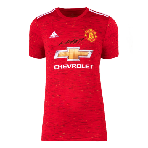 Icons Wayne Rooney gesigneerd Manchester United shirt 2020-21
