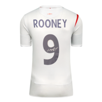 Icons Wayne Rooney gesigneerd Engeland shirt 2005-07