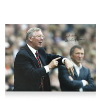 Icons Alex Ferguson gesigneerde Manchester United foto