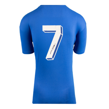 Paolo Maldini gesigneerd Italië t-shirt