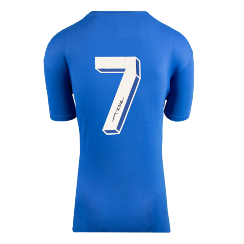 Icons Paolo Maldini gesigneerd Italië t-shirt