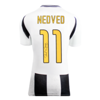 Icons Pavel Nedved gesigneerd Juventus shirt 2024-25