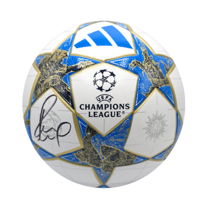 Paul Scholes gesigneerde voetbal