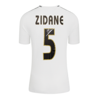 Icons Zinedine Zidane gesigneerd Real Madrid CF shirt 2024-25