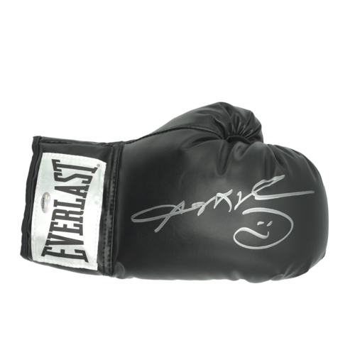 Icons Sugar Ray Leonard gesigneerde bokshandschoen