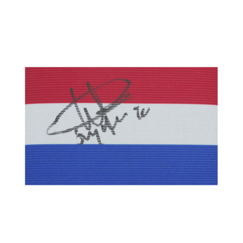 Icons Wesley Sneijder gesigneerde Nederland aanvoerdersband