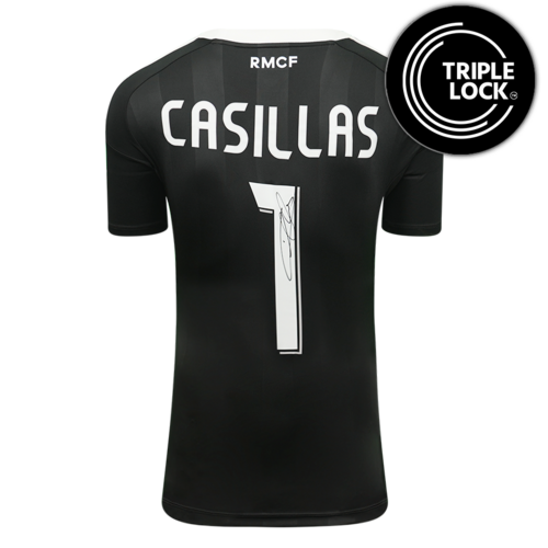 Icons Iker Casillas gesigneerd Real Madrid CF shirt 2025-26