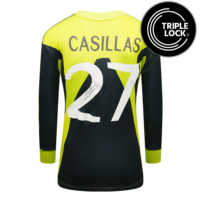 Icons Iker Casillas gesigneerd Real Madrid CF shirt
