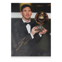 Icons Lionel Messi gesigneerde FC Barcelona foto 2012