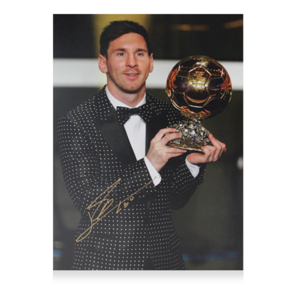 Lionel Messi gesigneerde FC Barcelona foto 2012