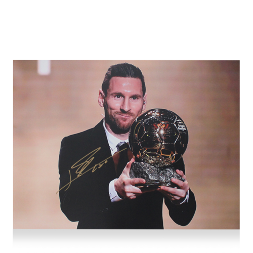 Icons Lionel Messi gesigneerde FC Barcelona foto 2019