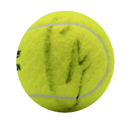 Carlos Alcaraz gesigneerde tennisbal 2024