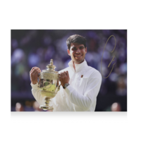 Icons Carlos Alcaraz gesigneerde foto 2024