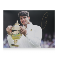 Icons Carlos Alcaraz gesigneerde foto 2024