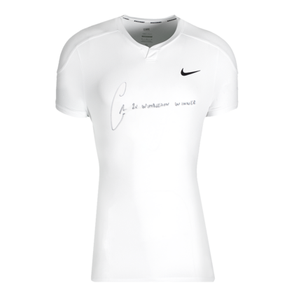 Carlos Alcaraz gesigneerde Nike Dri shirt