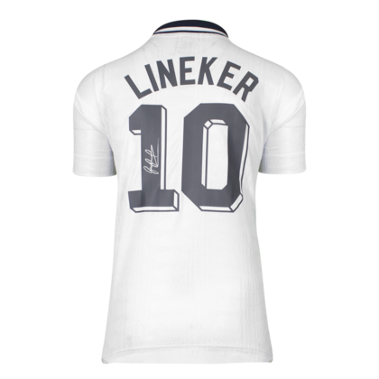 Gary Lineker gesigneerd Tottenham Hotspur shirt 1991