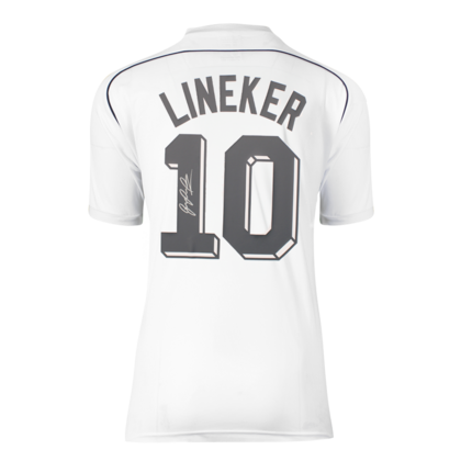 Gary Lineker gesigneerd Tottenham Hotspur shirt 1986