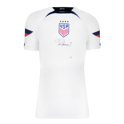 Mia Hamm gesigneerd Verenigde Staten shirt 2022-23