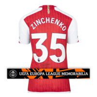 Icons Oleksandr Zinchenko gesigneerd Arsenal shirt 2023-24